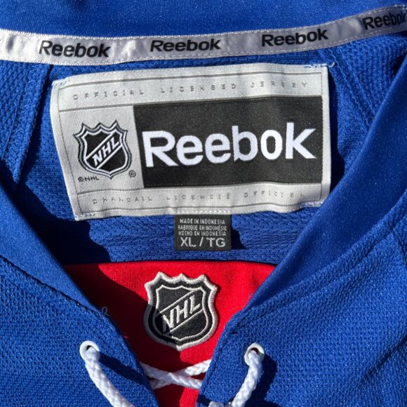 Men's New York Rangers Reebok Home Jersey - Picture 2 of 5